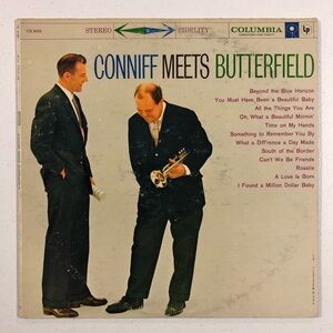 12” LP Vinyl Record  CONNIFF MEETS BUTTERFIELD